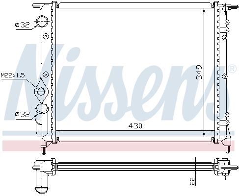 Nissens Radiateur 63924
