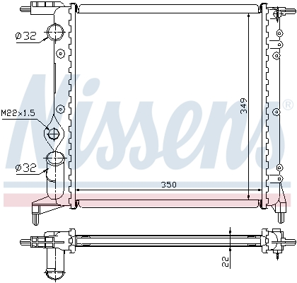 Nissens Radiateur 639261