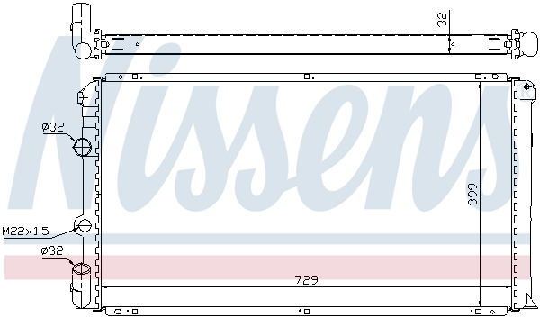 Nissens Radiateur 63936A