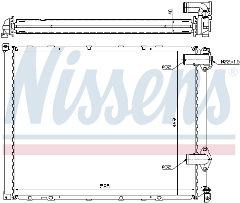 Nissens Radiateur 63942A