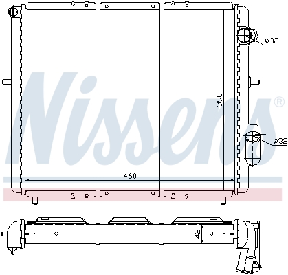 Nissens Radiateur 639461