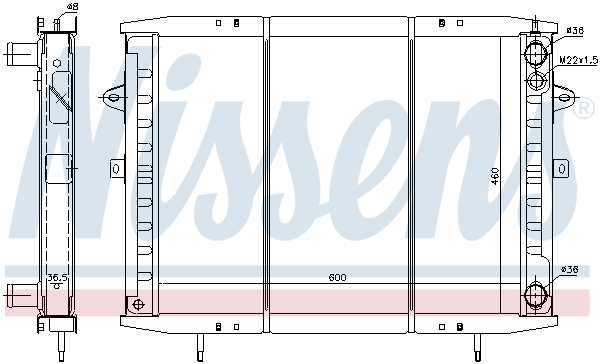 Nissens Radiateur 63952