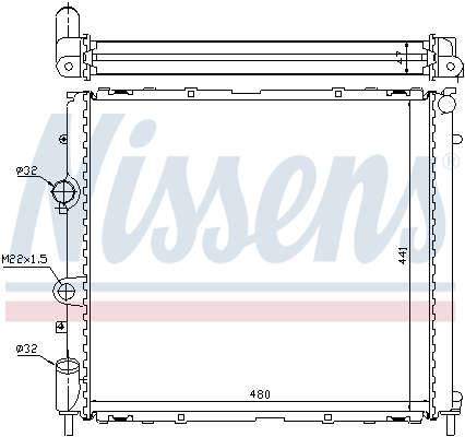 Nissens Radiateur 63985