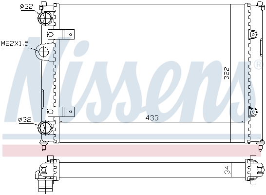 Nissens Radiateur 639981