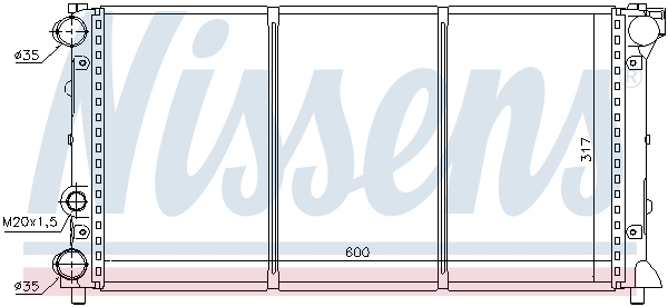 Nissens Radiateur 64002