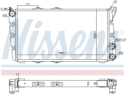 Nissens Radiateur 64010