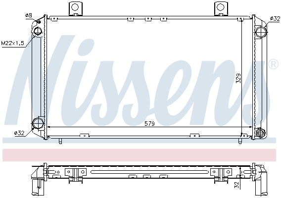 Nissens Radiateur 64059A