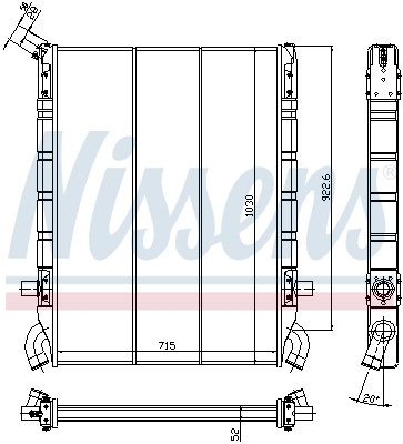 Radiateur Nissens 64071