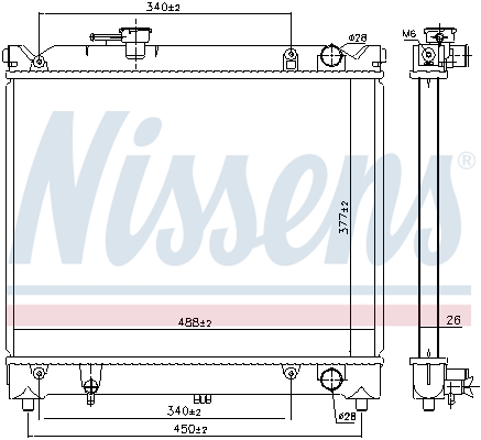 Nissens Radiateur 64079