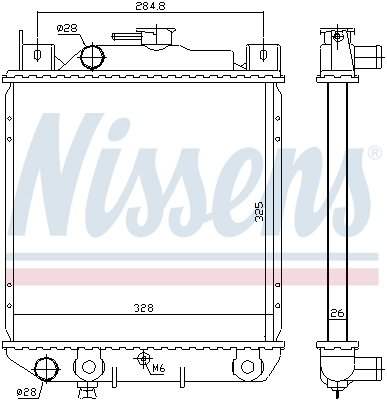 Nissens Radiateur 64083