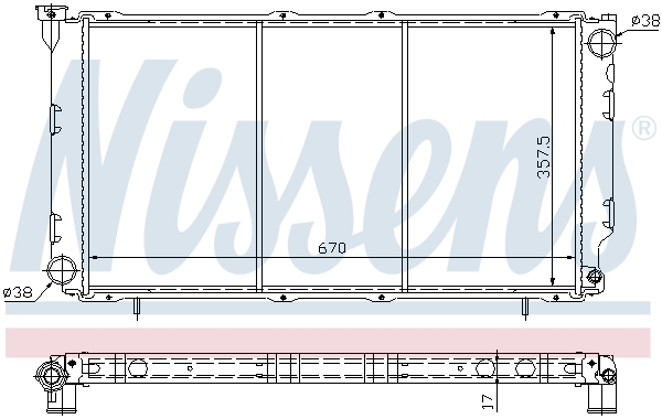 Nissens Radiateur 64087