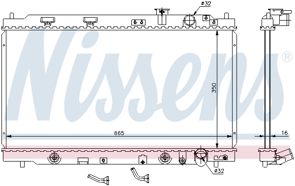 Nissens Radiateur 640941