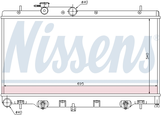 Nissens Radiateur 64114