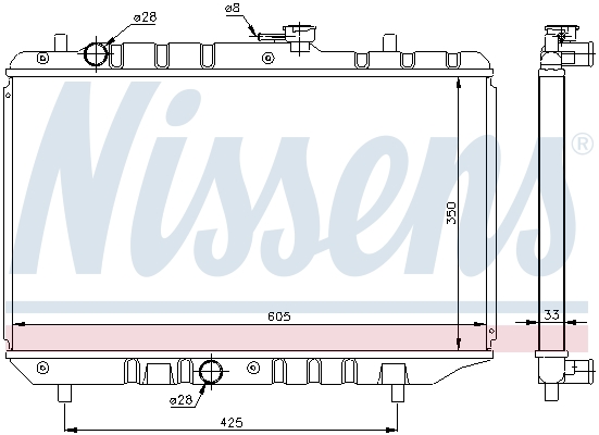 Nissens Radiateur 64154