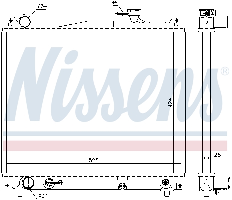 Nissens Radiateur 64159