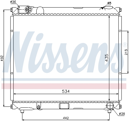 Nissens Radiateur 64169