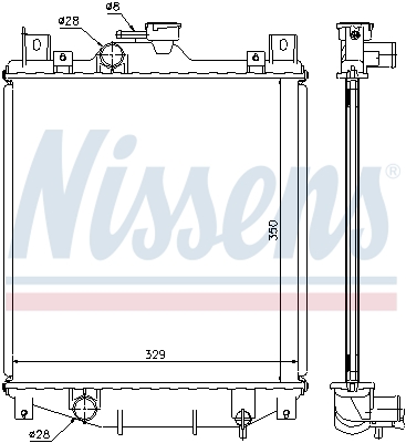 Nissens Radiateur 64173A