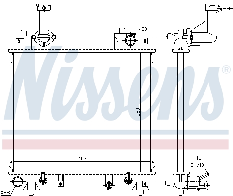 Nissens Radiateur 641762