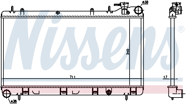 Nissens Radiateur 64185