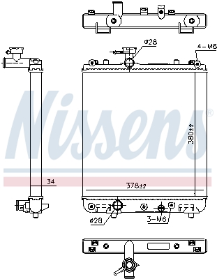 Nissens Radiateur 64195