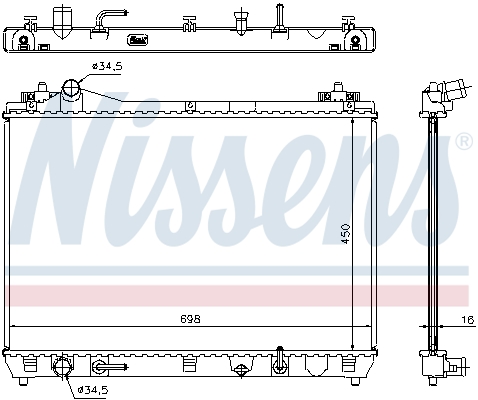 Nissens Radiateur 64199