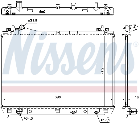 Nissens Radiateur 64201