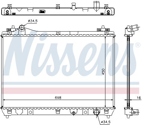 Nissens Radiateur 64202