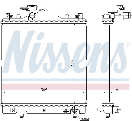 Nissens Radiateur 64204