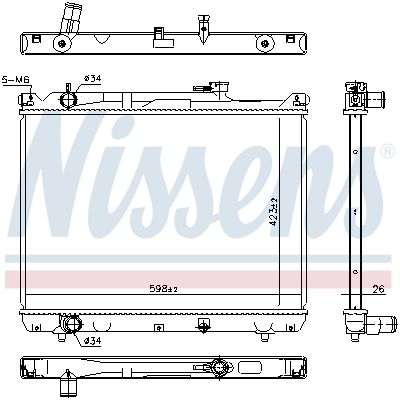 Nissens Radiateur 64206