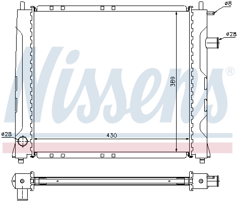 Nissens Radiateur 642091