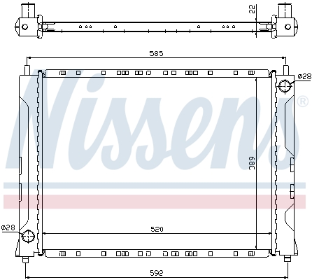 Nissens Radiateur 642161