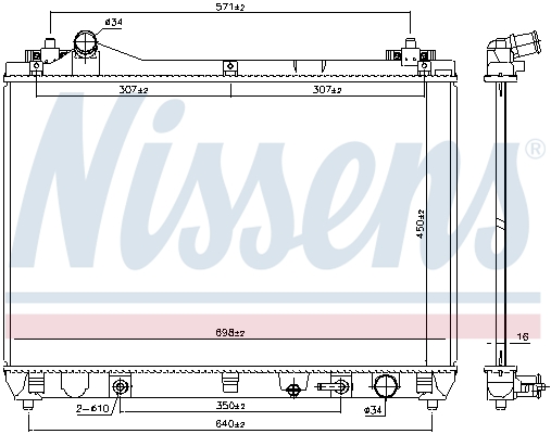 Nissens Radiateur 64253