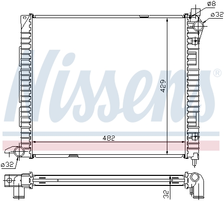 Nissens Radiateur 64300A