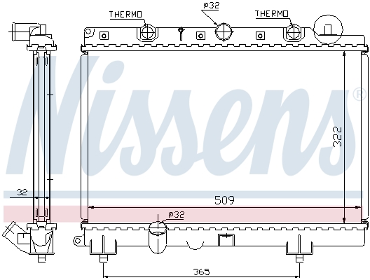 Nissens Radiateur 64305A