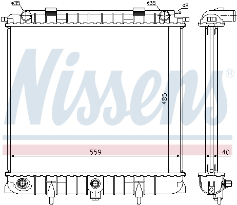 Nissens Radiateur 64309