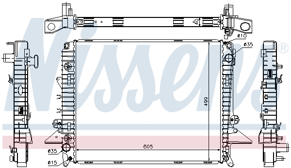 Nissens Radiateur 64321A