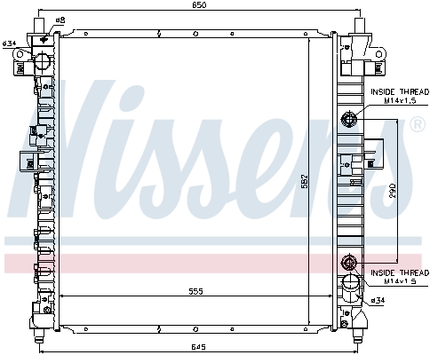 Nissens Radiateur 64326