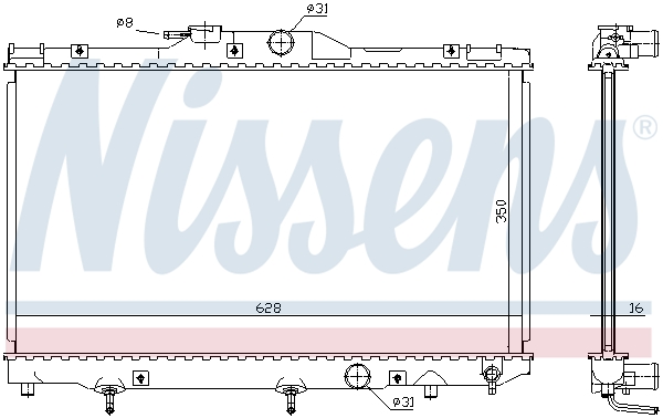 Nissens Radiateur 646281