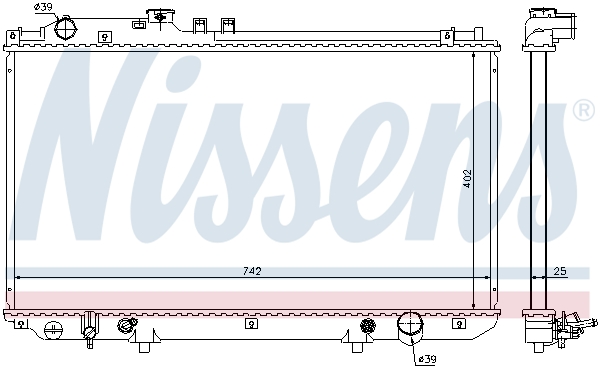 Nissens Radiateur 64658