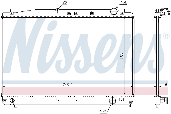 Nissens Radiateur 646802