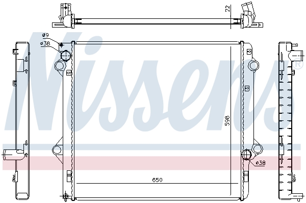 Nissens Radiateur 646803