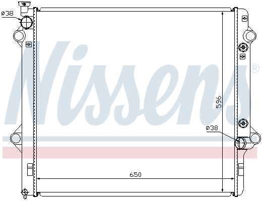 Nissens Radiateur 646806