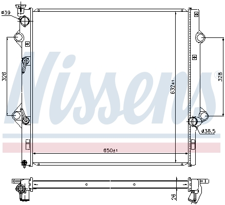Nissens Radiateur 646818