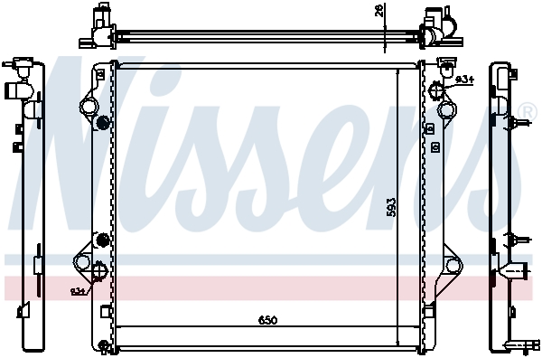 Nissens Radiateur 64684