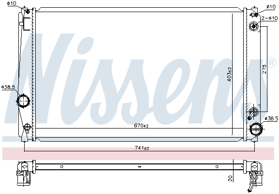 Nissens Radiateur 646843