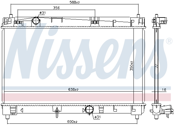 Nissens Radiateur 646847