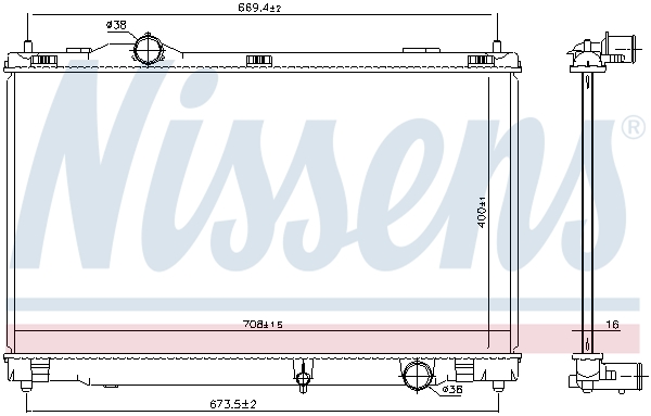 Nissens Radiateur 646856