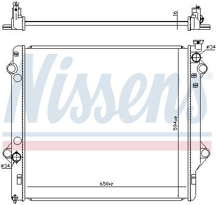 Nissens Radiateur 646863