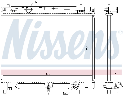 Nissens Radiateur 646877