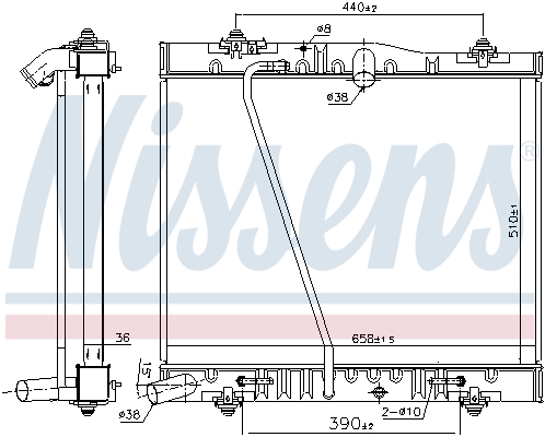 Nissens Radiateur 646885